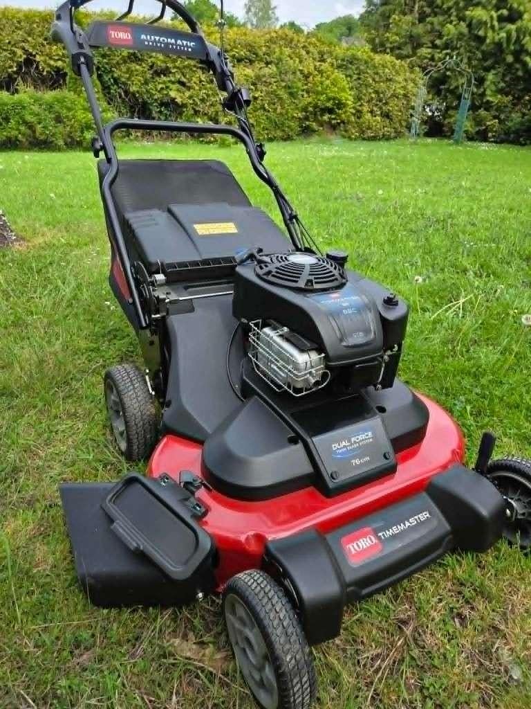 vend TORO TIMEMASTER TM 76 cause santé, Fonction de mulching, Tondeuses à gazon à essence, Comme neuf, Enlèvement