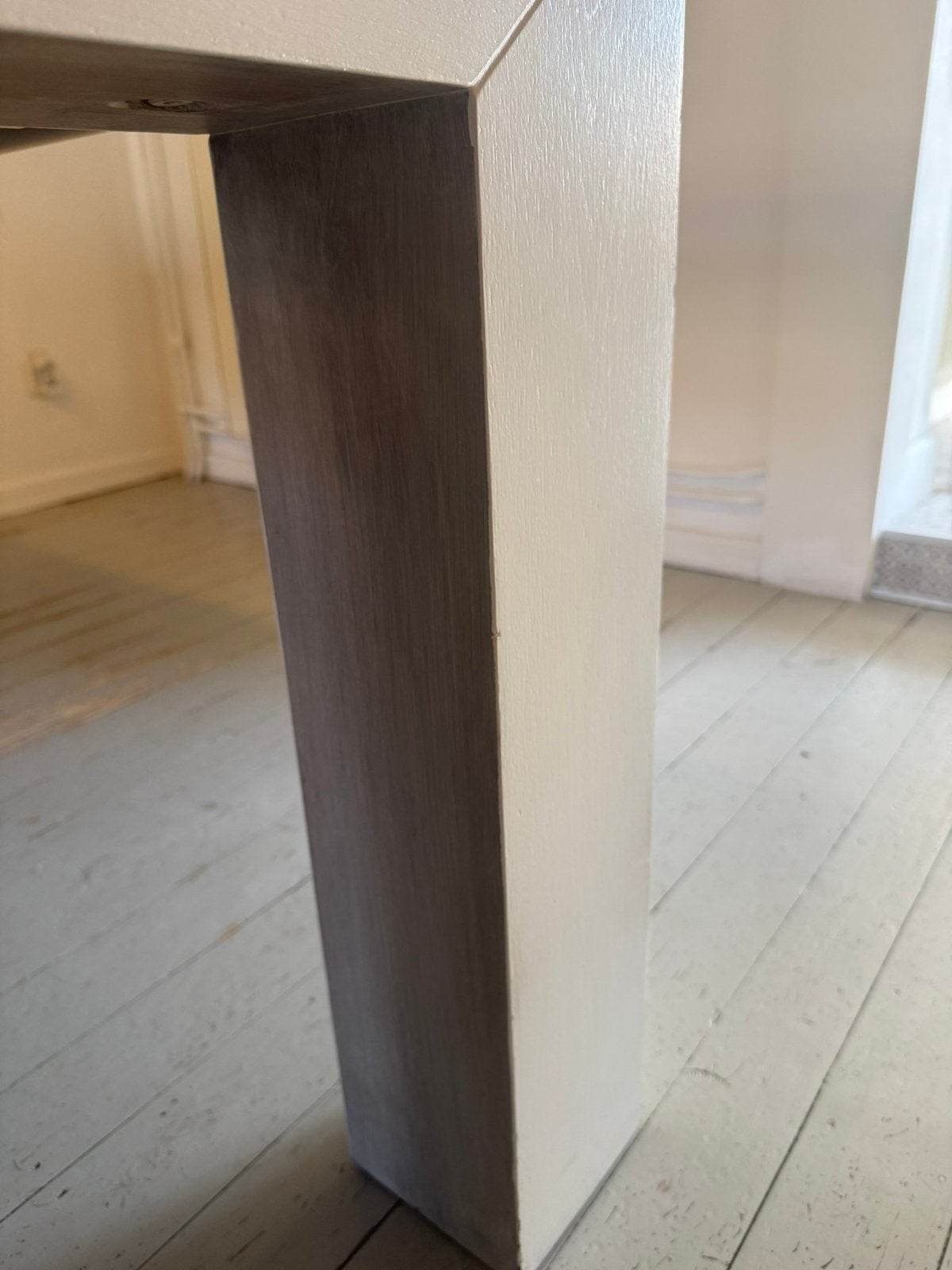 Tafel, Huis en Inrichting, Tafels | Eettafels, Ophalen, Gebruikt, Eikenhout, 200 cm of meer