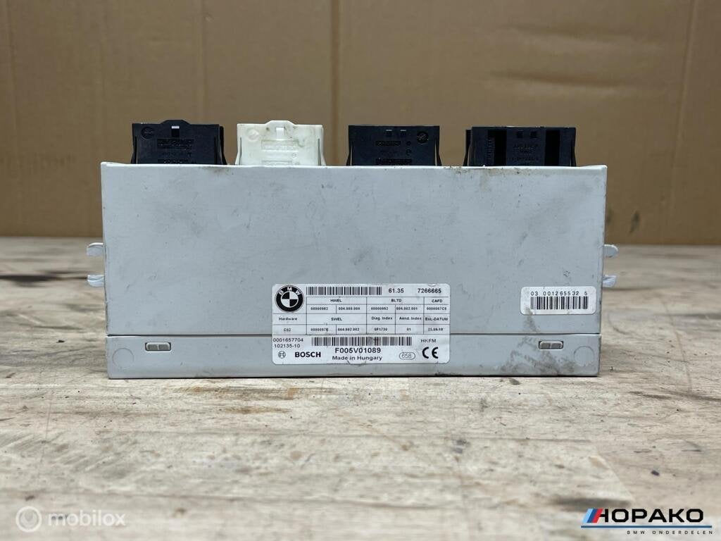 Comfort module BMW 5 serie F10 F11 F07 | 61357266665, Enlèvement ou Envoi, Utilisé
