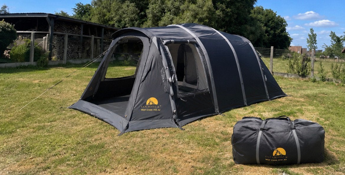 Tente de camping 4 personnes, Caravanes & Camping, Tentes, jusqu'à 3, Utilisé, Enlèvement ou Envoi
