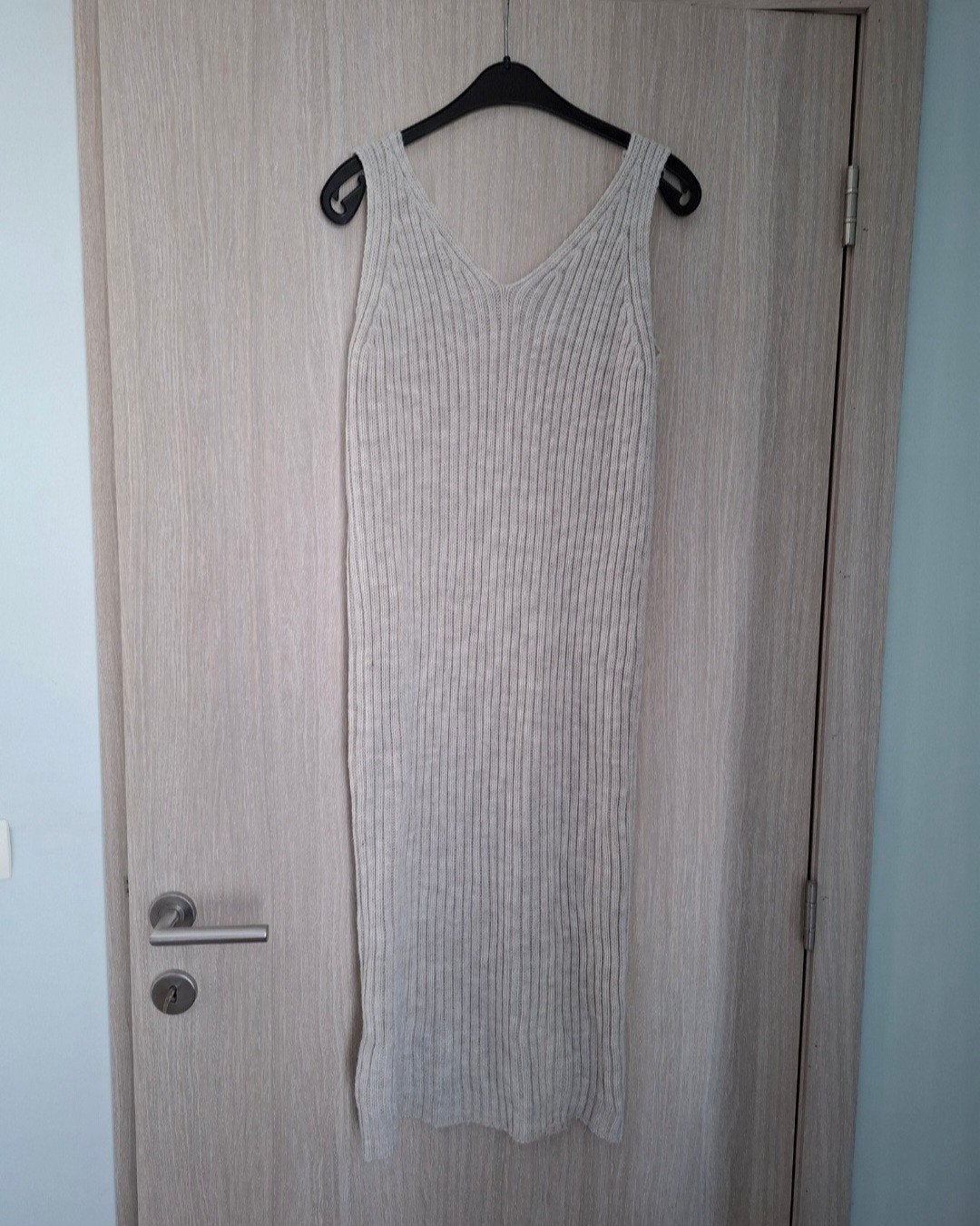 Lange wollen jurk maat 40, Kleding | Dames, Jurken, Ophalen of Verzenden, Zo goed als nieuw, Maat 38/40 (M), Onder de knie