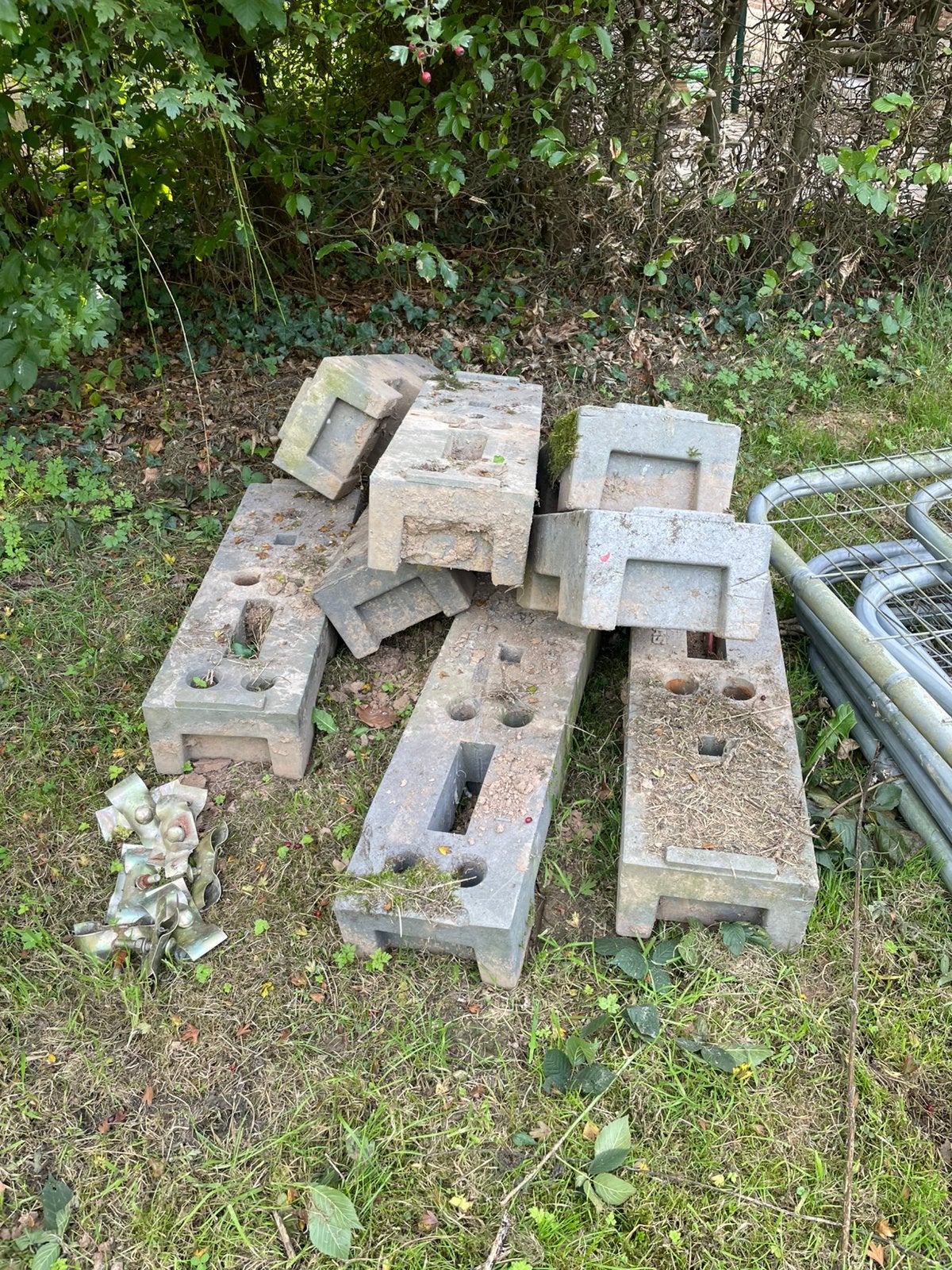 Heras rekken, Ophalen, Gebruikt, 10 tot 20 meter, Raster
