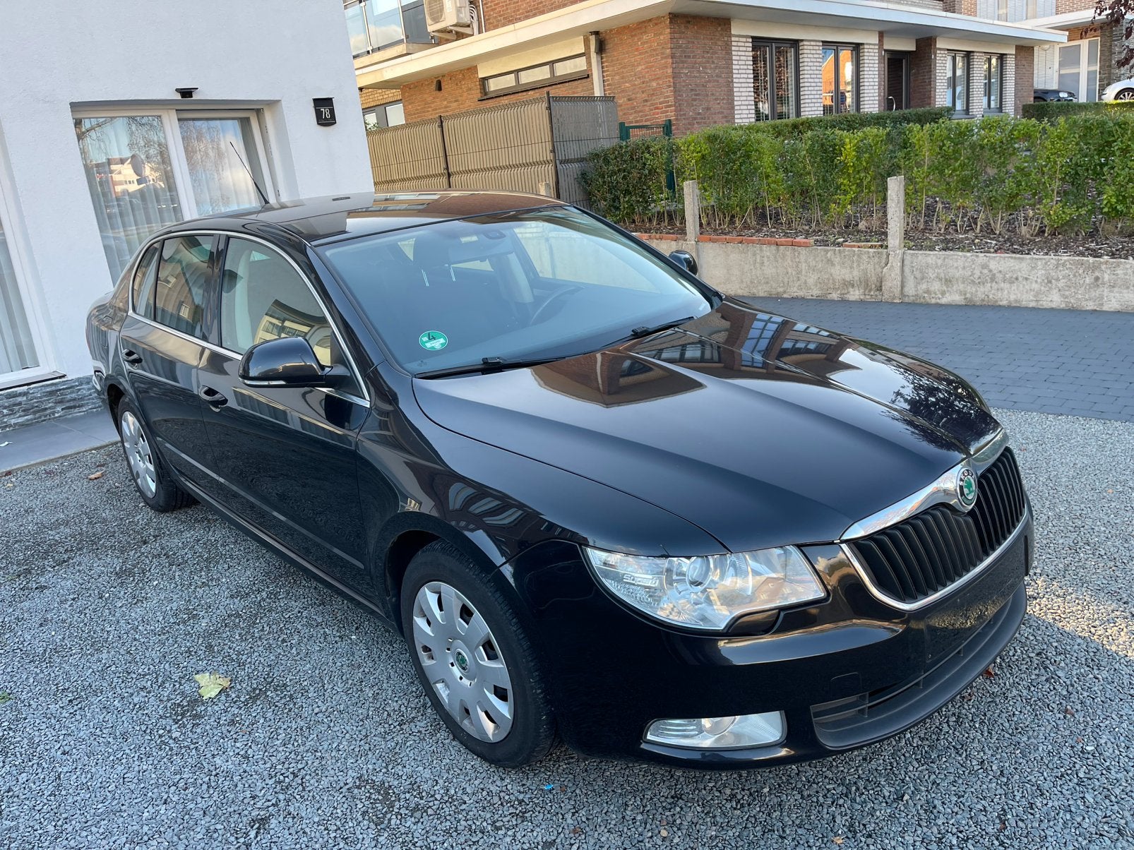 Skoda super b 2010 1.9 tdi kommt van erste eignaar, Autos, Achat, Noir, 5 portes, Particulier