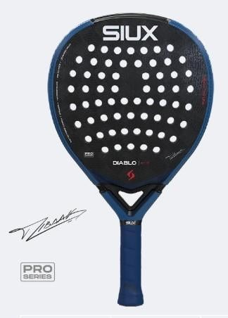 Nieuwe Siux Diablo Royal Blue pro 2026 padel racket, Enlèvement ou Envoi, Neuf, Raquette de padel