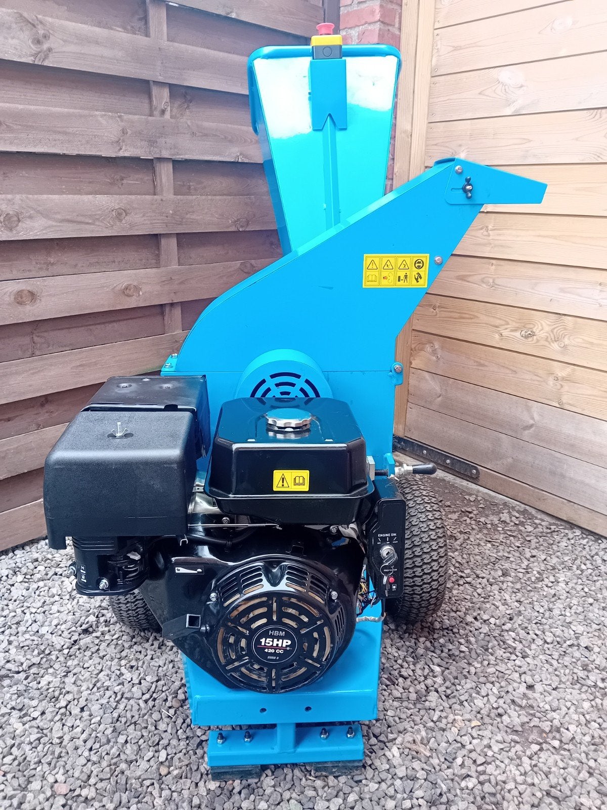 hakselaar benzine 15pk, Tuin en Terras, Ophalen, Benzine