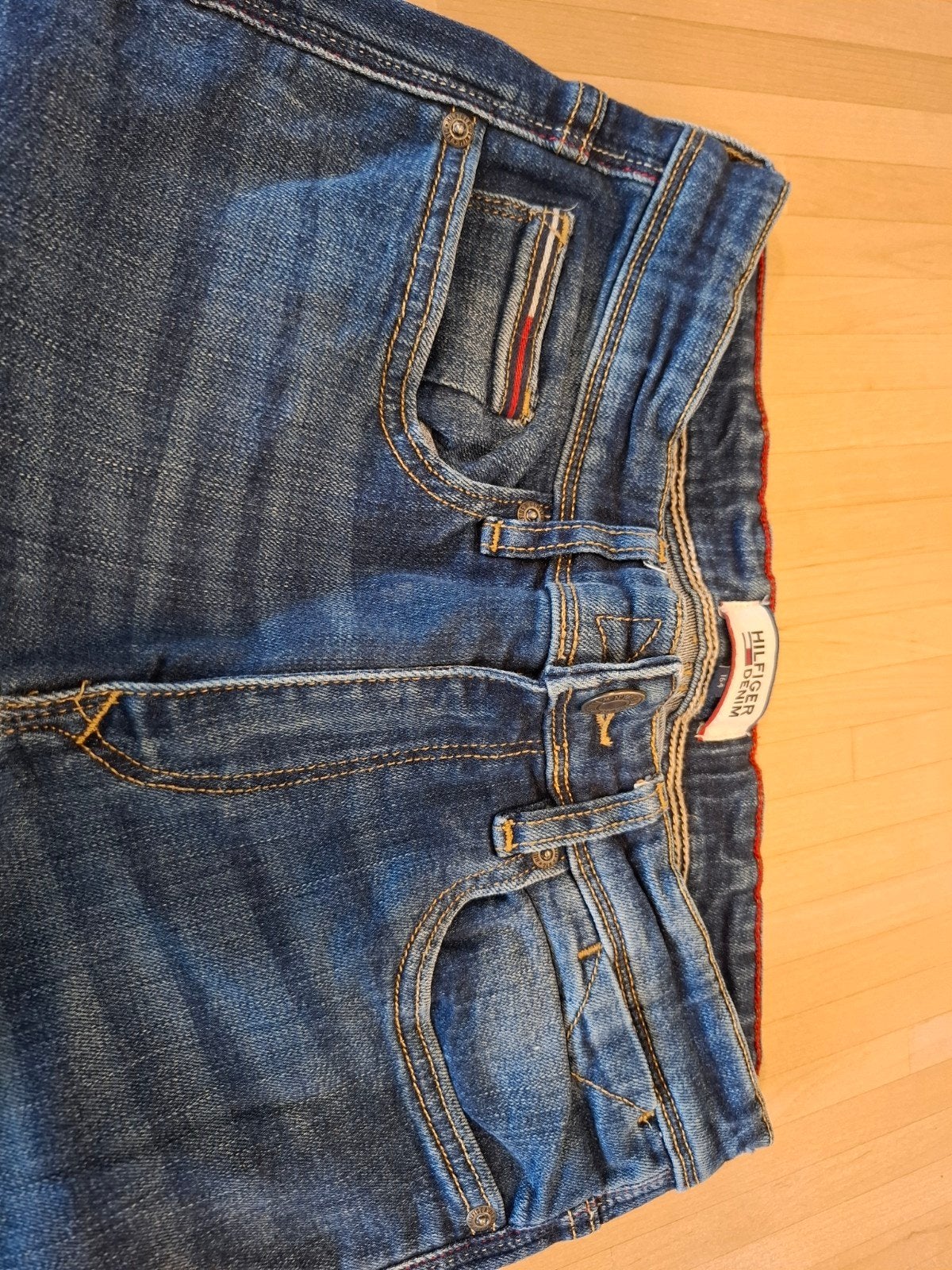 Tommy Hilfiger jongen jeans broek mt.164, Kinderen en Baby's, Ophalen, Zo goed als nieuw, Tommy Hilfiger, Jongen