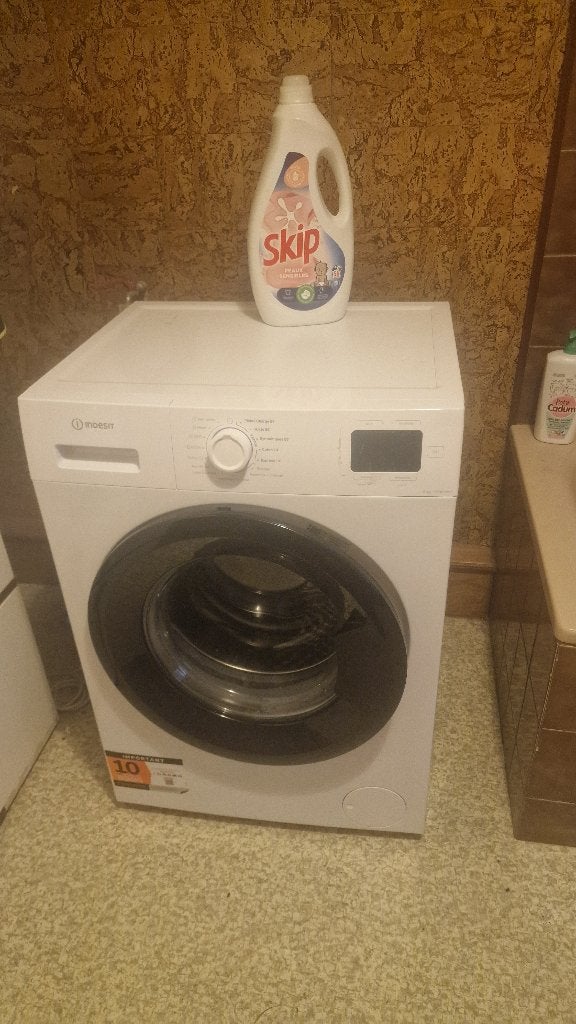Machine à laver, Electroménager, Lave-linge, Comme neuf, Chargeur frontal, Enlèvement, 95 cm ou plus