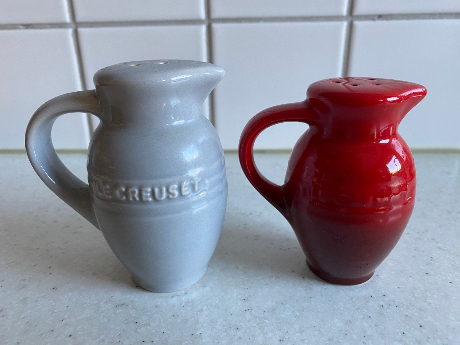 Le Creuset peper en zout stel, Huis en Inrichting, Ophalen of Verzenden, Le Creuset