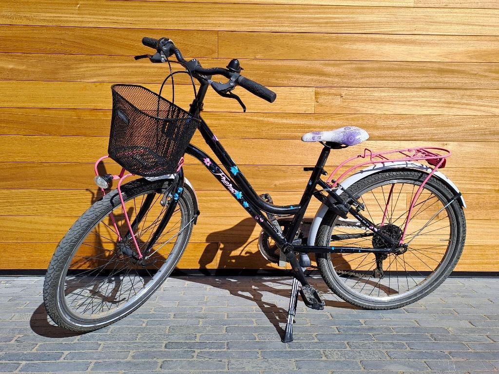 Meisjesfiets 24 inch, Fietsen en Brommers, Ophalen, Versnellingen, Frera, Schijfrem