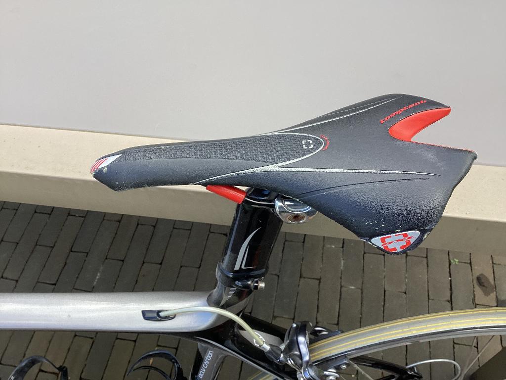 Racefiets, Fietsen en Brommers, Carbon, 10 tot 15 versnellingen, 49 tot 53 cm, Zo goed als nieuw