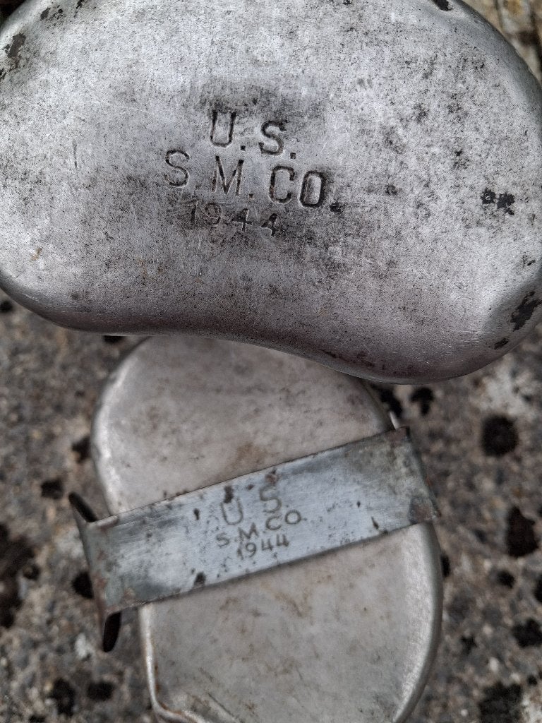 Quart et gourde us SMCO 1944, Enlèvement ou Envoi, Armée de terre, Autres types