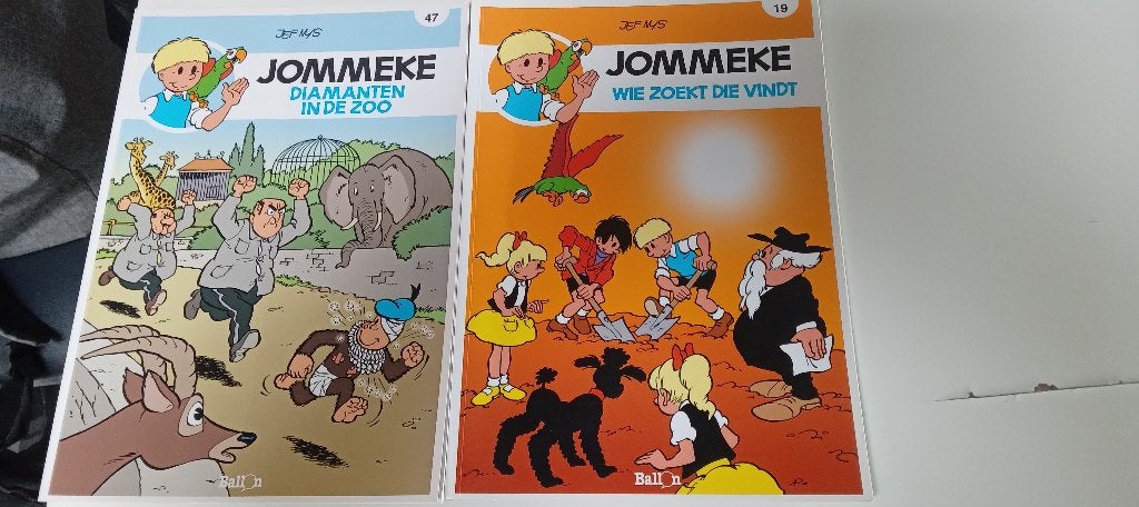 jommekes, Boeken, Meerdere stripboeken, Ophalen of Verzenden, Gelezen