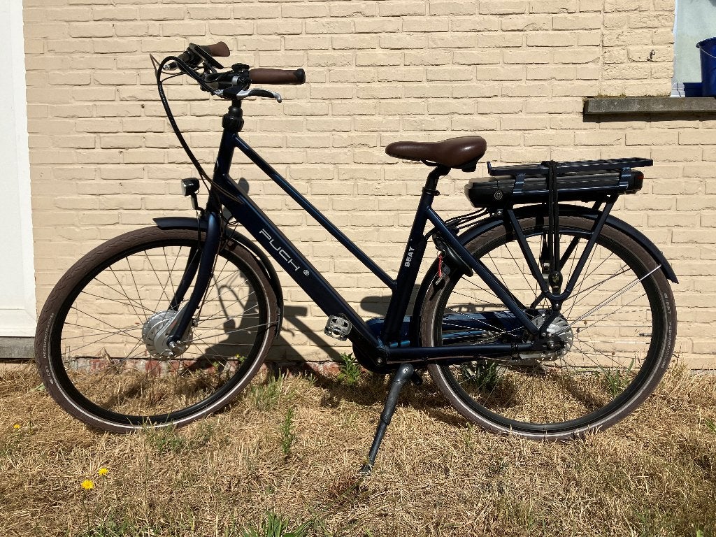 Elektrische damesfiets, Gebruikt, 47 tot 51 cm, 30 tot 50 km per accu, Ophalen