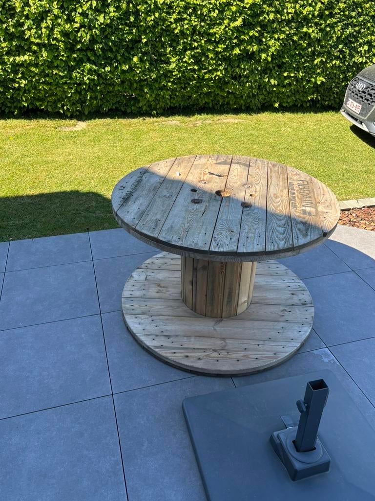 Bobine en bois, Enlèvement, Comme neuf, Bois