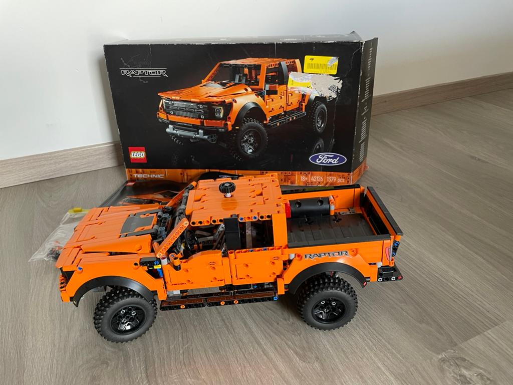 LEGO Technic Ford F-150 Raptor 42126, Lego, Ophalen of Verzenden, Zo goed als nieuw, Compleet