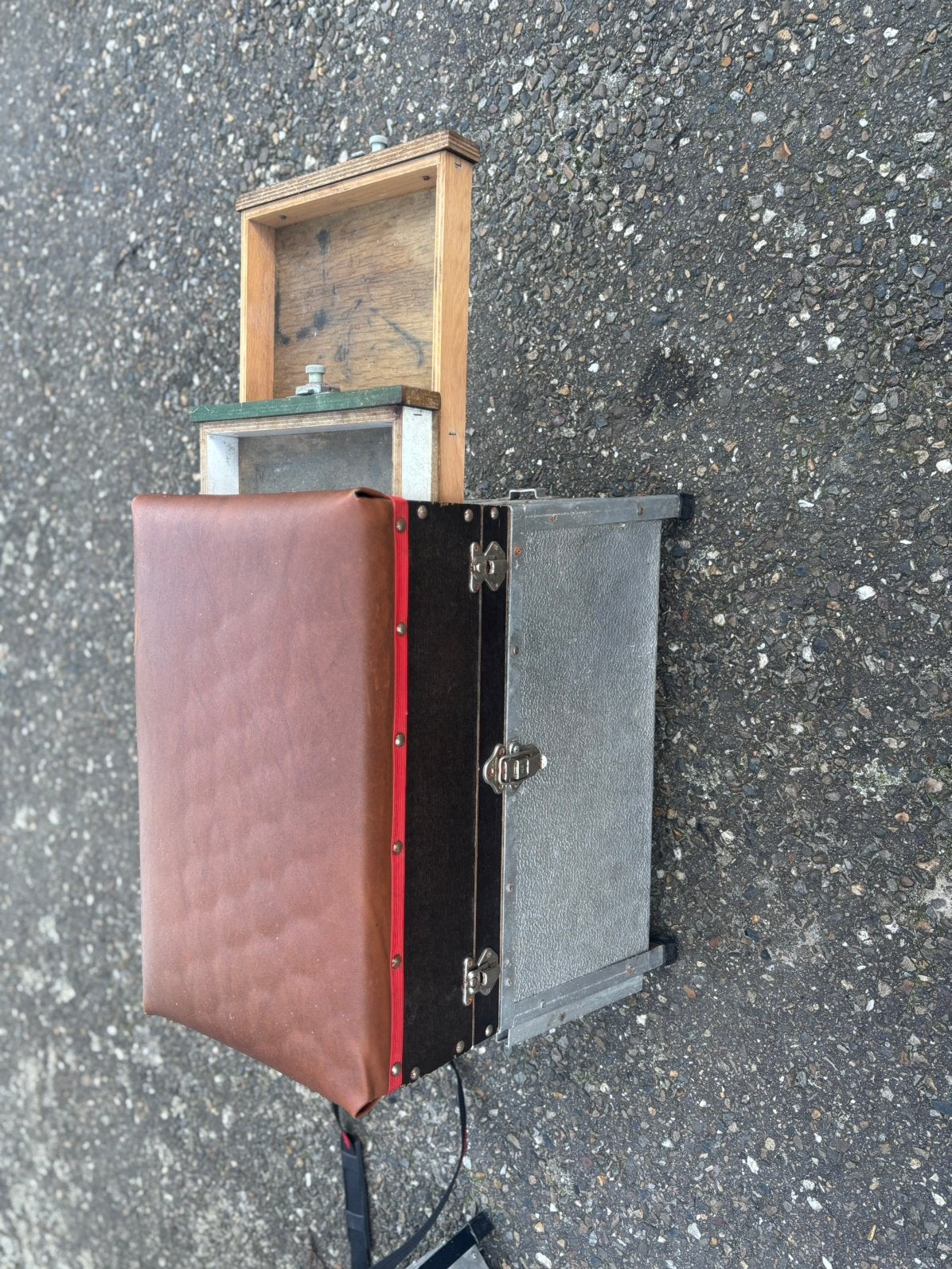 Te Koop: ARCA Viskist / Seatbox Vintage, Watersport en Boten, Hengelsport | Witvissen, Gebruikt, Ophalen
