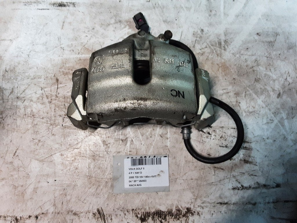 REMKLAUW LINKS VOOR Volkswagen Golf V (1K1), Auto-onderdelen, Remmen en Aandrijving, Volkswagen, Gebruikt
