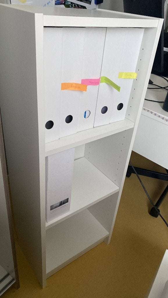 Petite bibliothèque blanche IKEA (BILLY), Ophalen, Met plank(en), Minder dan 50 cm, 100 tot 150 cm