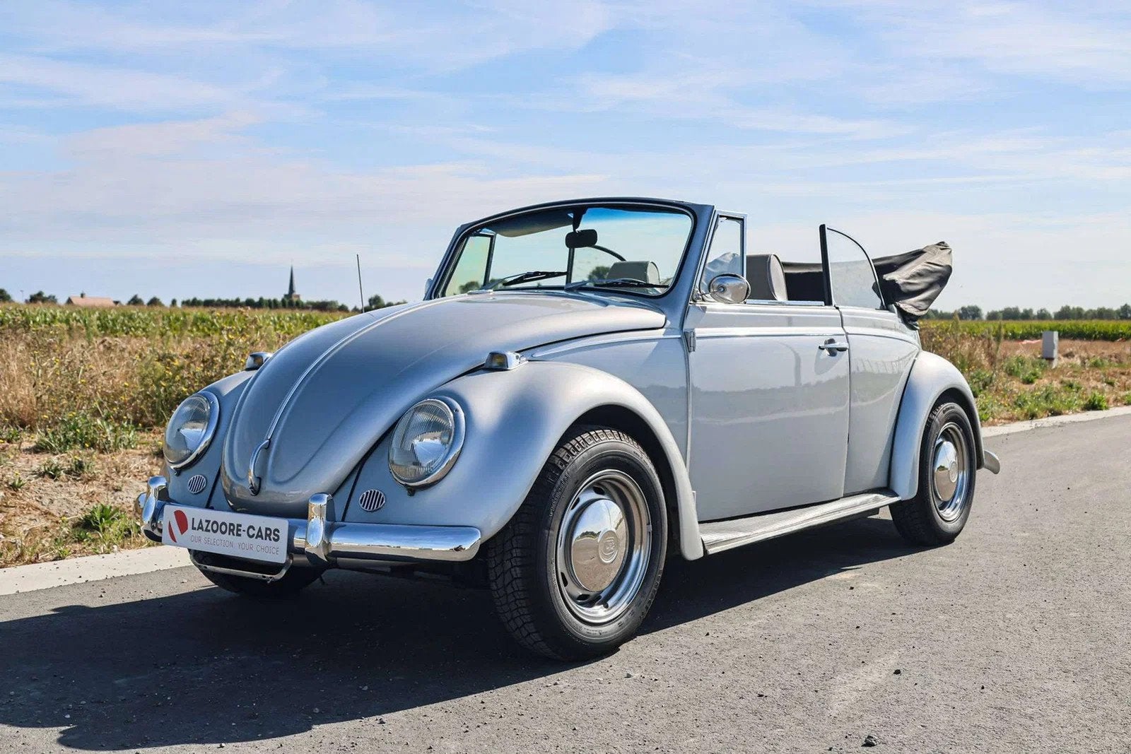 Volkswagen Kever Cabrio-Oldtimer, Autos, Argent ou Gris, Achat, Entreprise, Cabriolet
