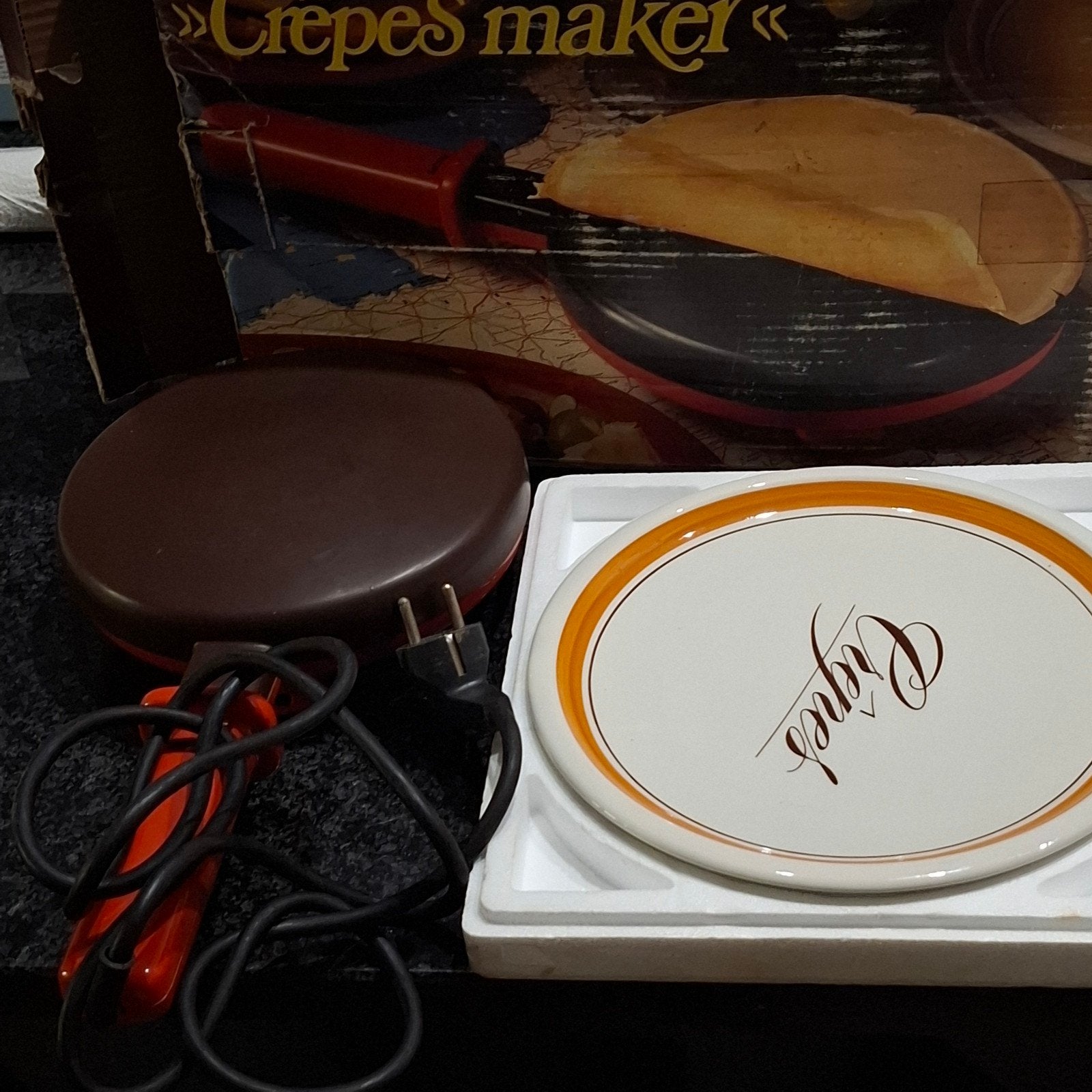 Crêpes maker, Ophalen, Gebruikt