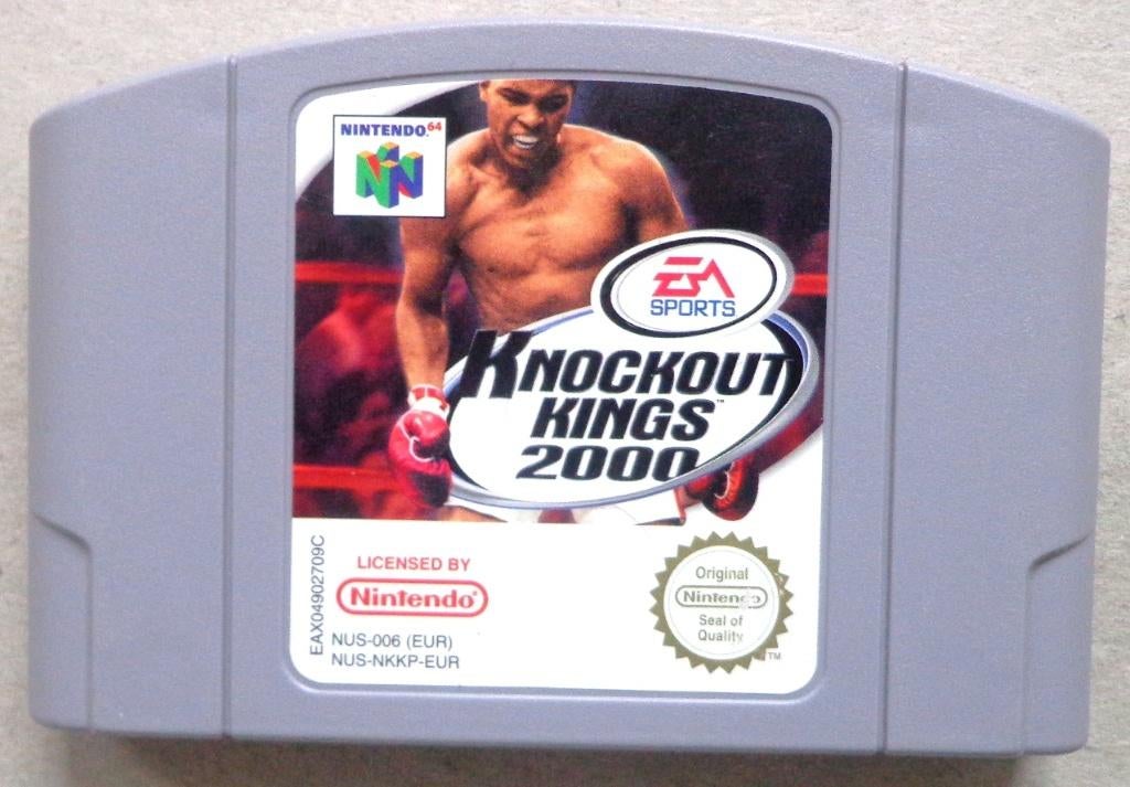 Knockout Kings 2000 voor de Nintendo 64, Games en Spelcomputers, Games | Nintendo 64, Gebruikt, Ophalen of Verzenden