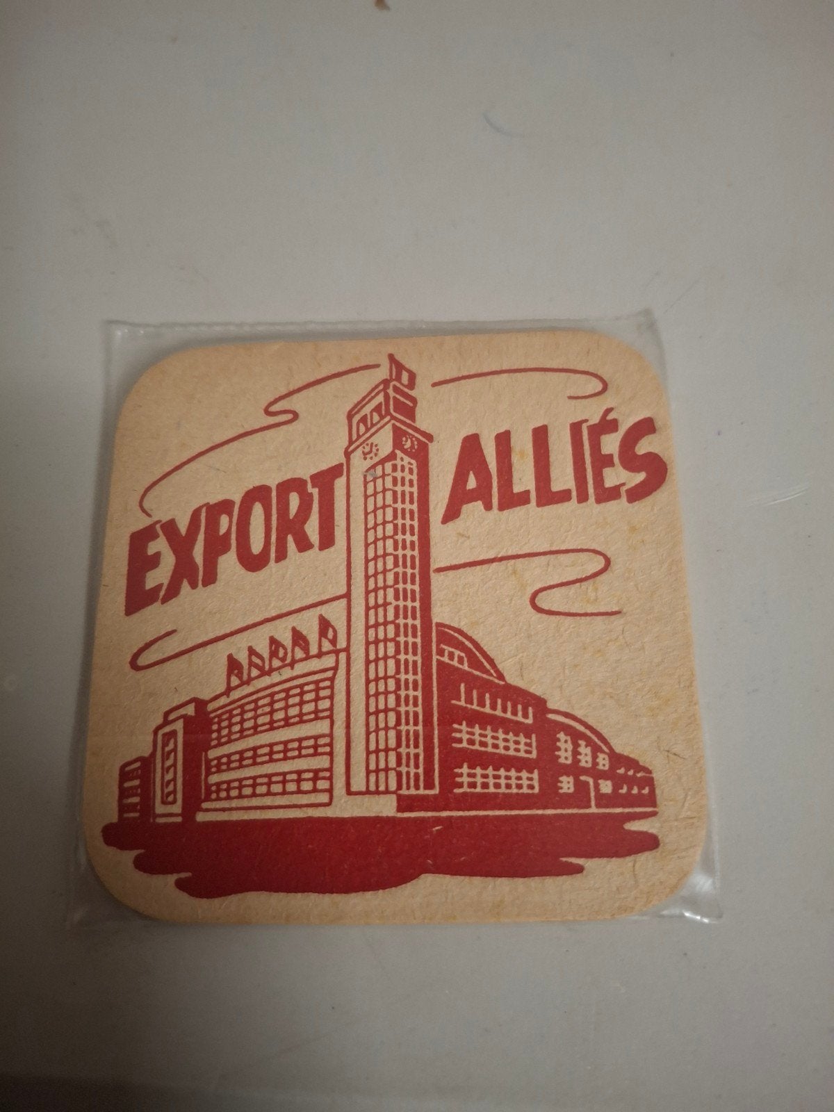oud bierviltje extra allies, Ophalen of Verzenden
