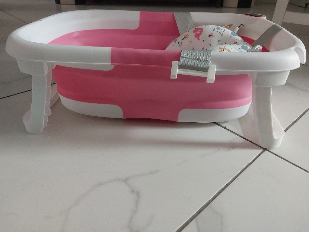 Bijna nieuw opvouwbaar babybadje, Kinderen en Baby's, Badjes en Verzorging, Ophalen, Zo goed als nieuw, Badje, Overige merken