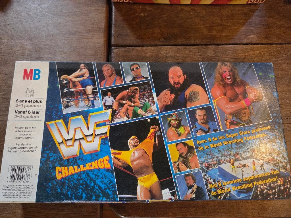 WWF challenge spel world wrestling federation, Hobby & Loisirs créatifs, Enlèvement ou Envoi, MB spellen
