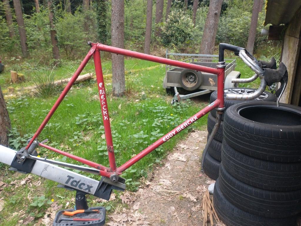 Eddy Merckx frame, Eddy Merckx, Frein sur jante, 59 cm ou plus, Enlèvement