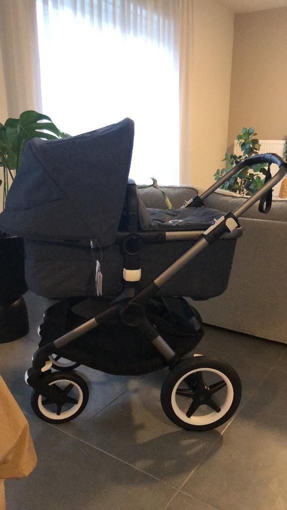 Bugaboo fox kinderwagen, Gebruikt, Bugaboo, Verstelbare duwstang, Ophalen
