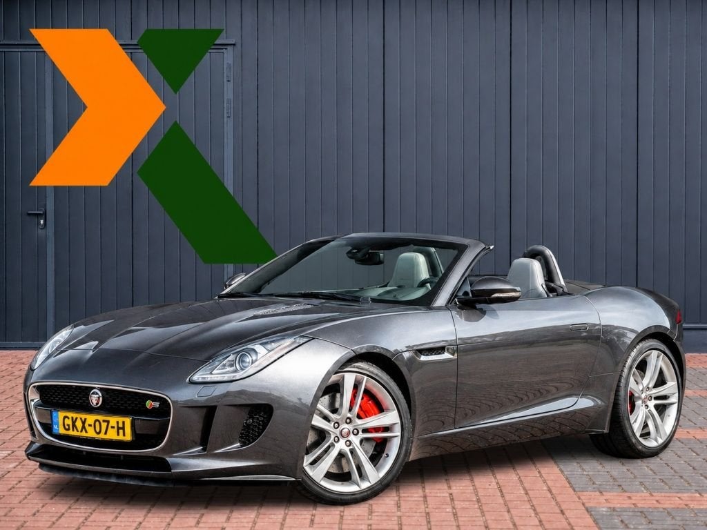 Jaguar F-Type 3.0 V6 S Convertible 380pk | Volleder Performa, Autos, Jaguar, Argent ou Gris, Achat, F-type, Entreprise