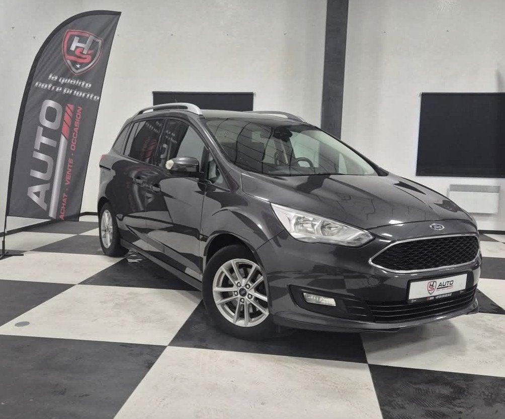FORD C-MAX TITANIUM 1.0 ECOBOOST 125 CH – 2018 – 111 500 KM, Enlèvement ou Envoi