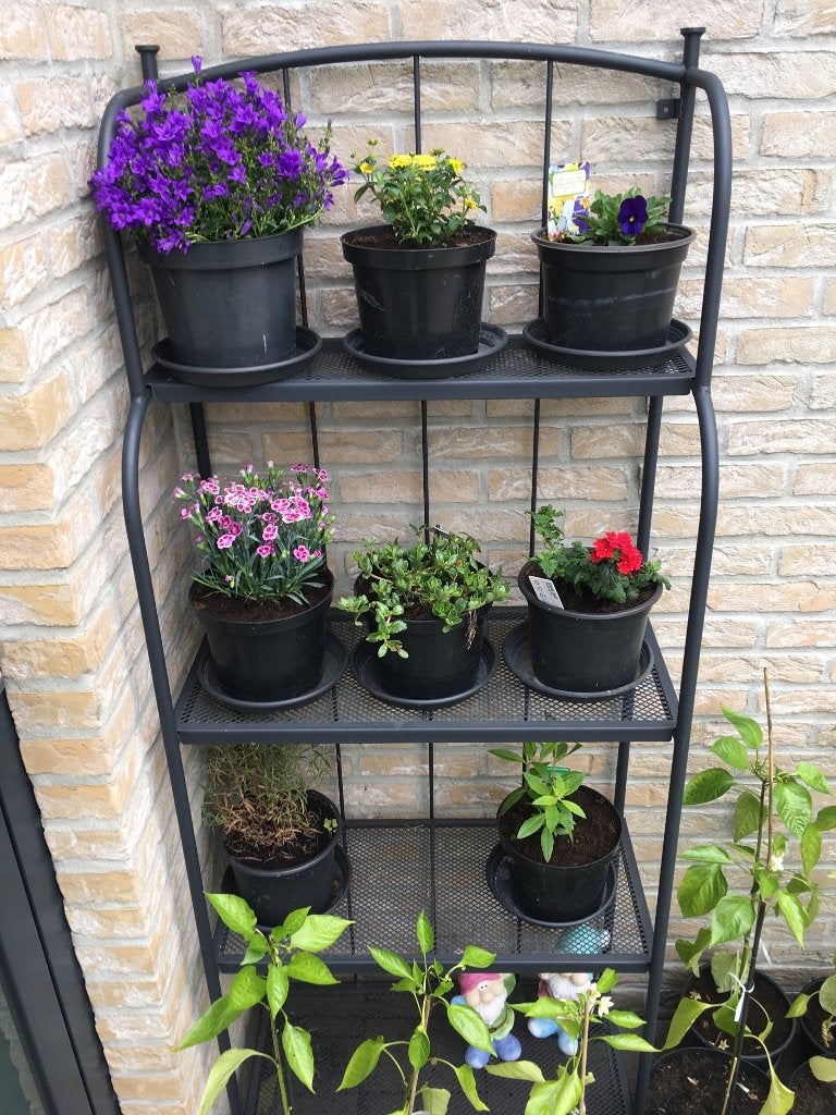 tuinrek, Jardin & Terrasse, Bacs à fleurs & Jardinières, Utilisé, Métal, Intérieur, Enlèvement