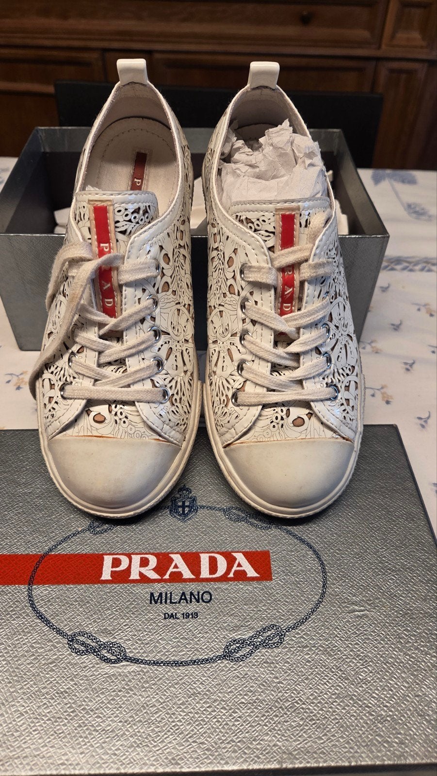 kinderschoenen Prada maat 31, Kinderen en Baby's, Kinderkleding | Schoenen en Sokken, Meisje, Schoenen, Ophalen of Verzenden, Zo goed als nieuw