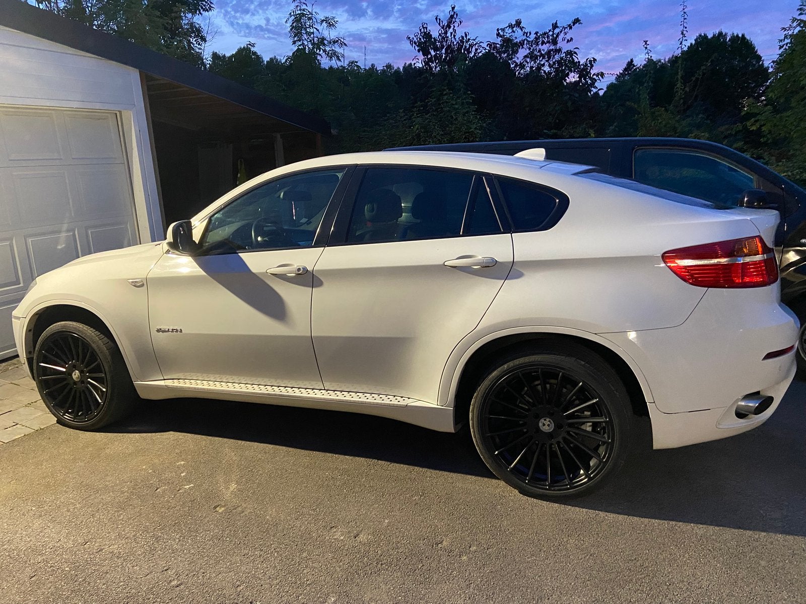 Bmw x6, Auto's, Automaat, Zwart, Wit, Diesel
