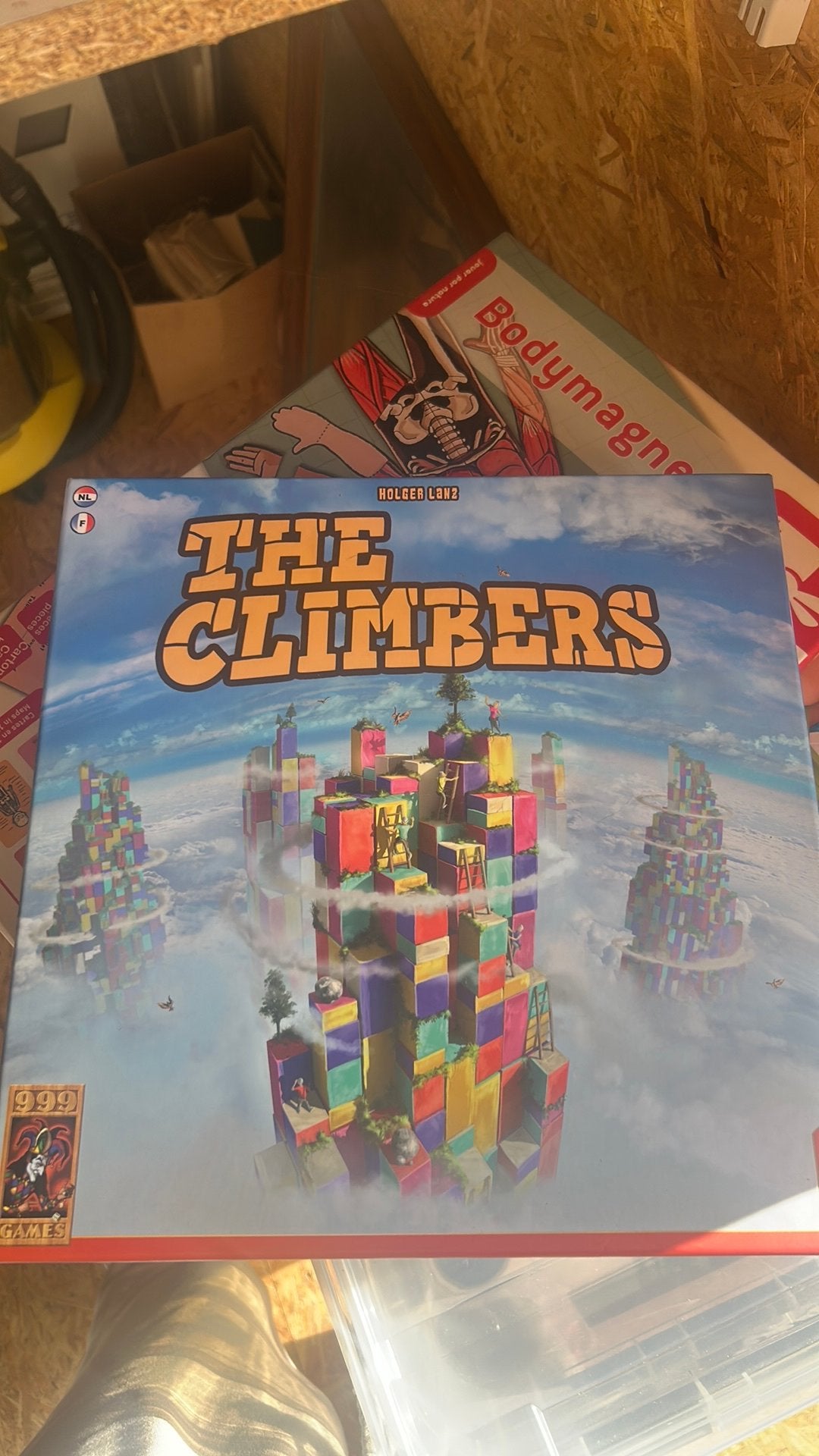 The climbers gezelschapsspel, Een of twee spelers, Ophalen, Nieuw, Reisspel