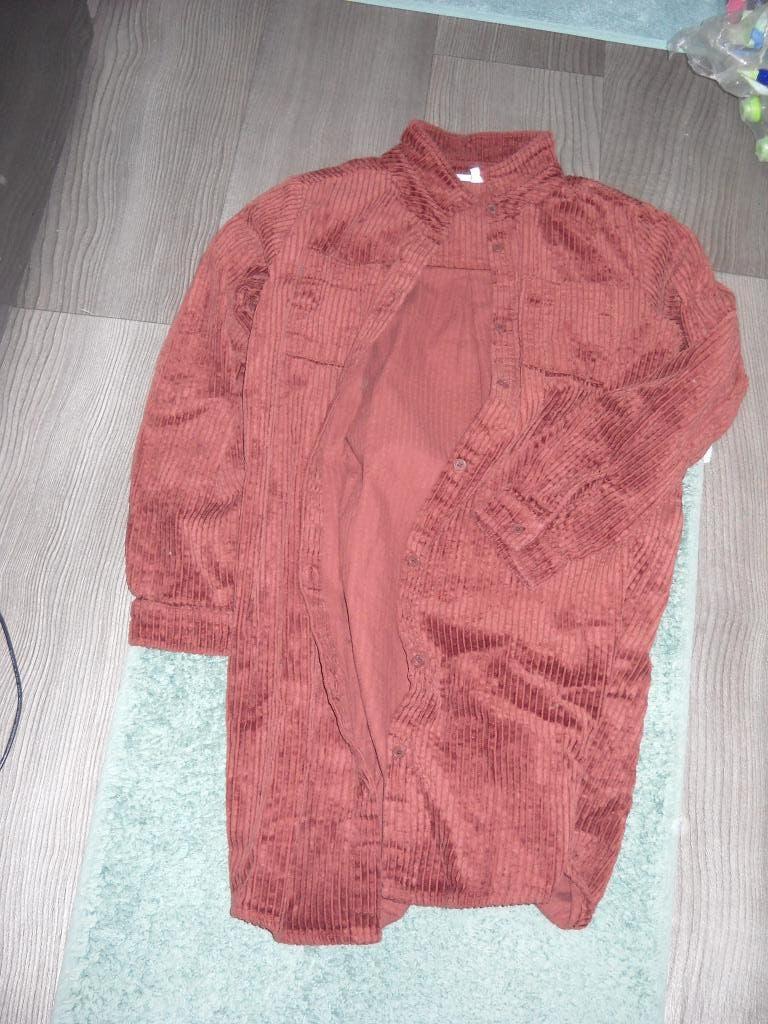 ribfluwelen kleedje-zeer goede staat-fish and ships 158, Kinderen en Baby's, Kinderkleding | Maat 158, Ophalen, Zo goed als nieuw