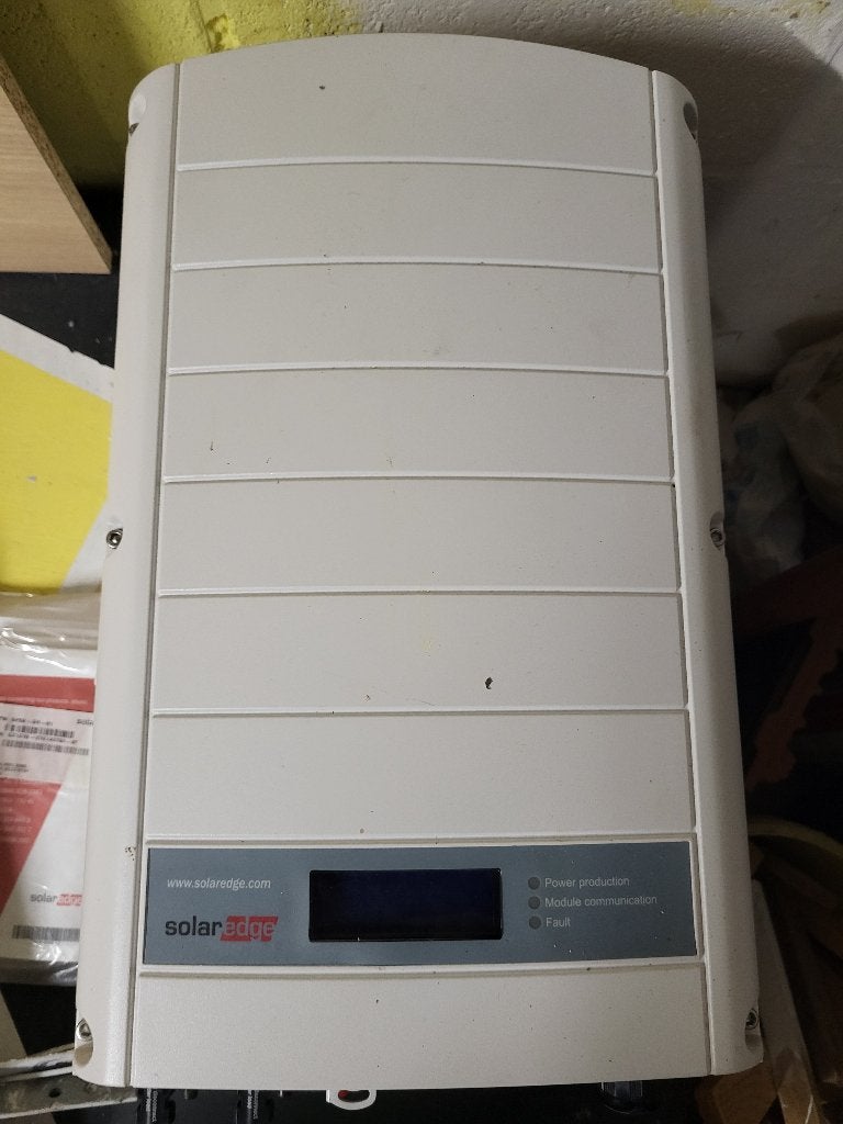 Onduleur SolarEdge SE5K – 5 kW – Fonctionnel, Bricolage & Construction, Panneaux solaires & Accessoires, Enlèvement, Utilisé, Autres types