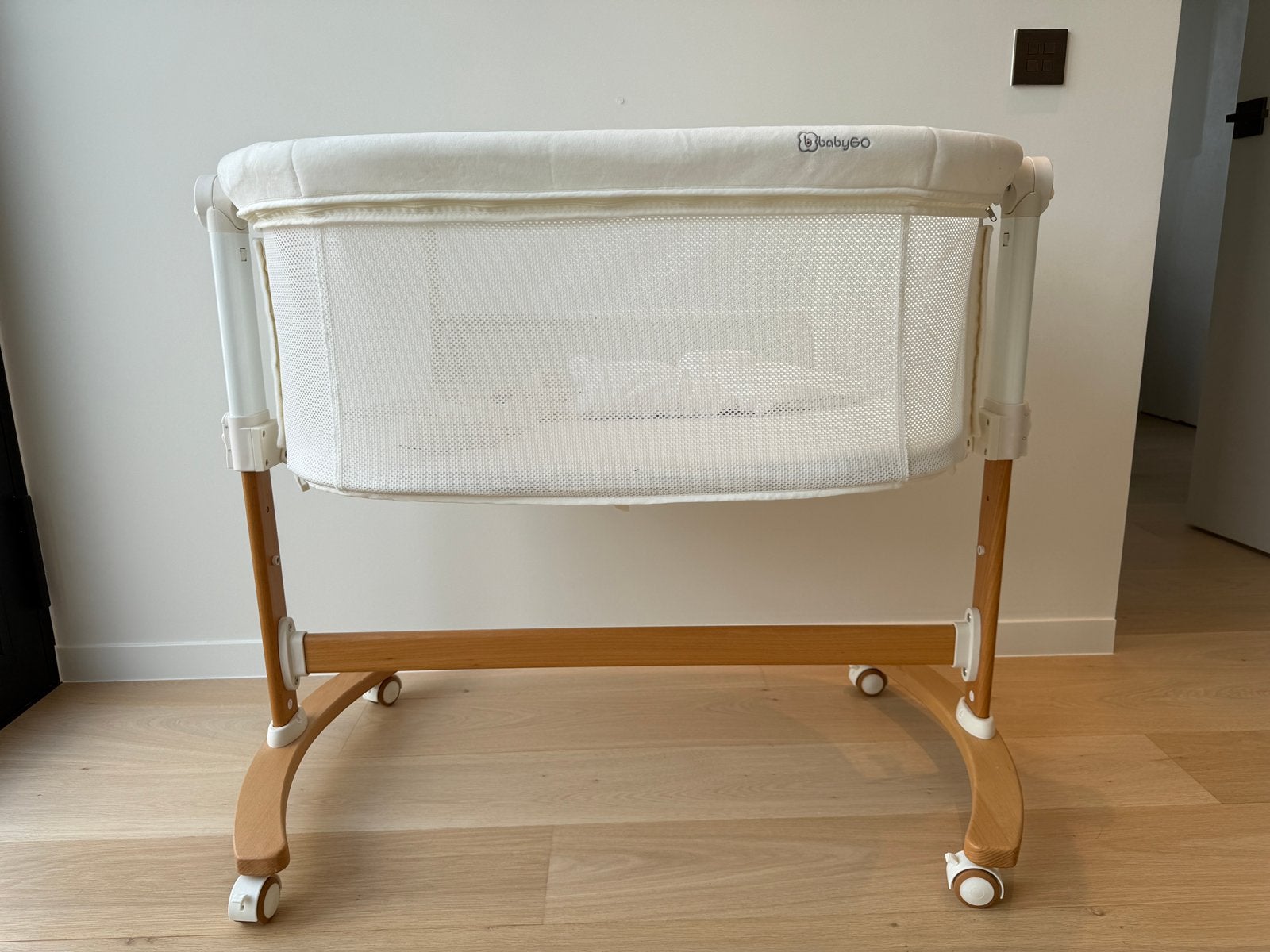 BabyGo co-sleeper, Ophalen