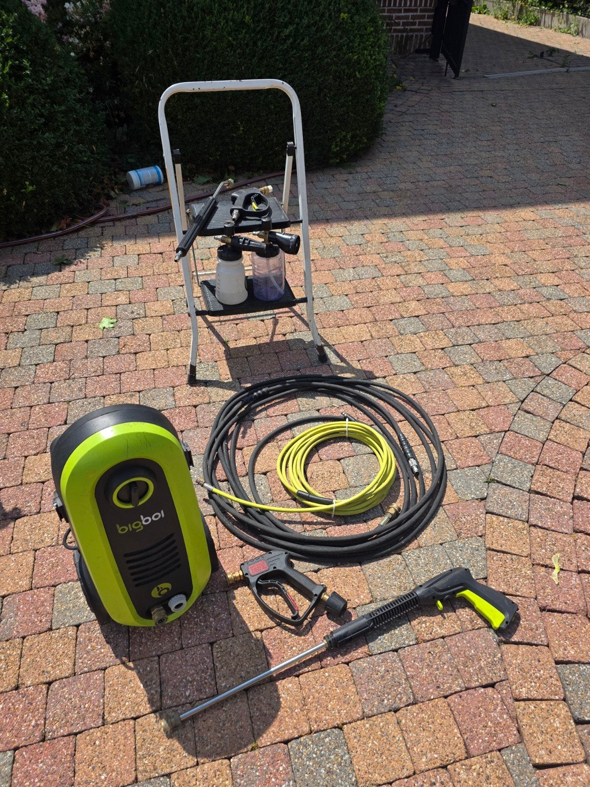 big boi karcher set met upgrades, Gebruikt, Big boi, Met autostop en -start, Ophalen of Verzenden
