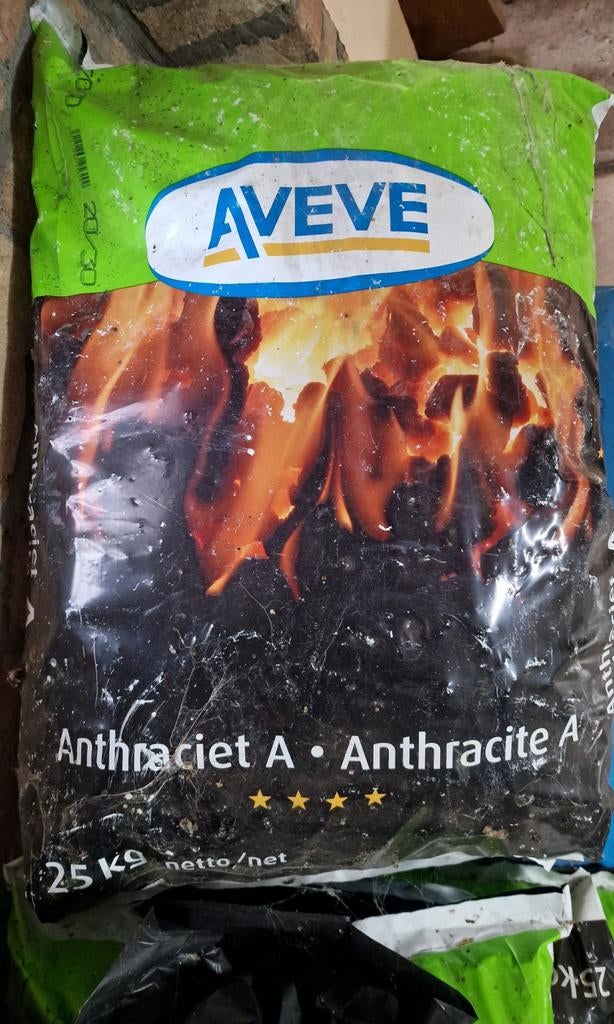 Anthracite A 20/30 125 kg (5x25 sacs), Enlèvement, Neuf