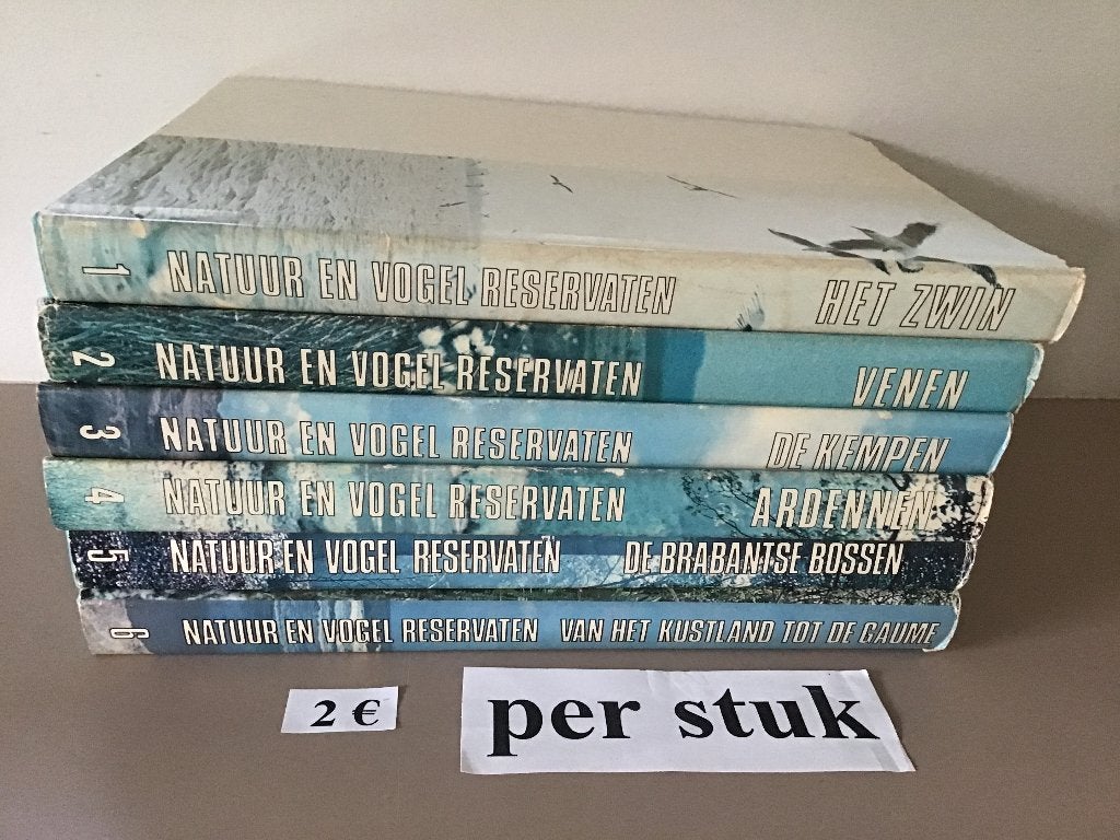 6 livres ARTIS « Nature & Bird Reserves » et bien d'autres, Enlèvement ou Envoi, Comme neuf