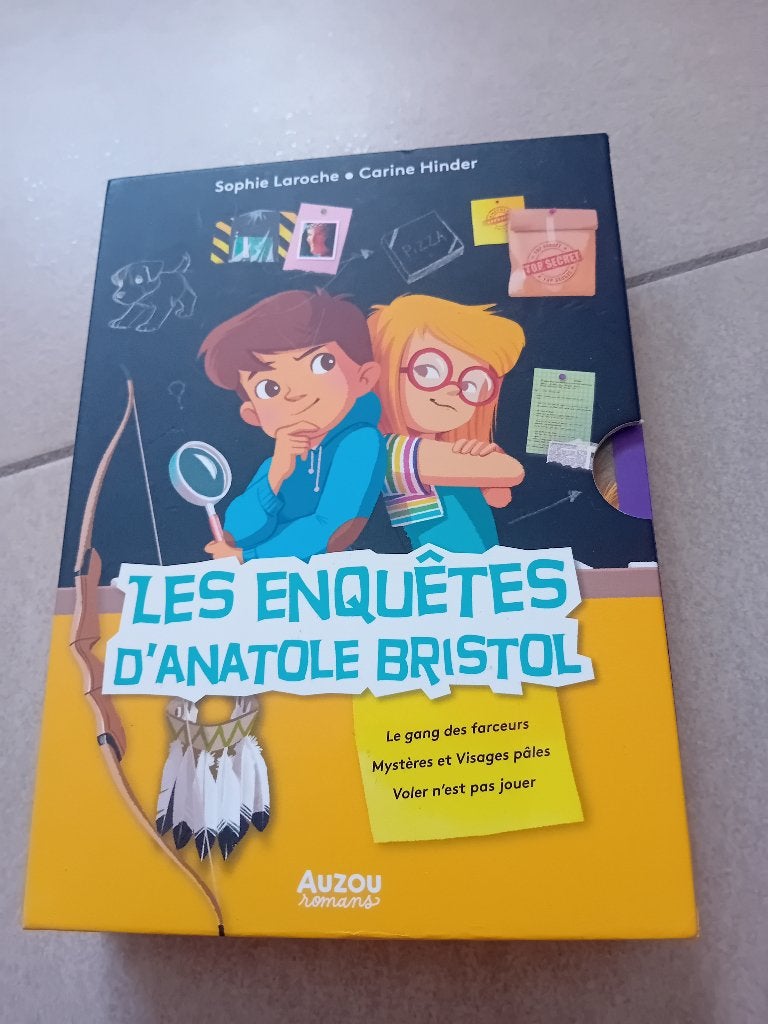 Coffret Les enquêtes d'Anatole Bristol, Fiction, Sophie La Roche, Comme neuf, Enlèvement