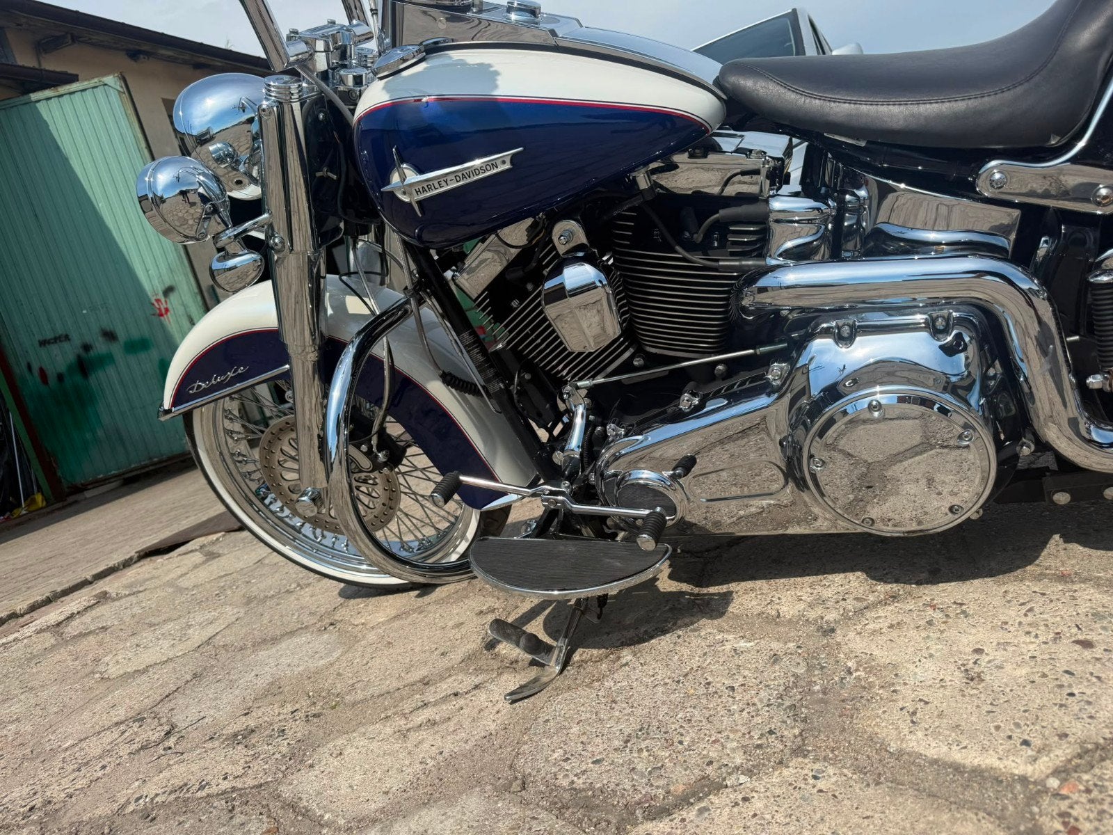 Harley-Davidson FLSTN softail deluxe 2011 Mexican style, Motoren, Ophalen of Verzenden