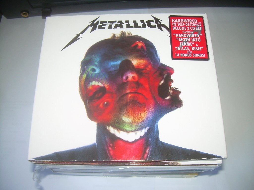 3 CD S - METALLICA - HARDWIRED TO SELF DESTRUCT, Cd's en Dvd's, Boxset, Ophalen of Verzenden, Zo goed als nieuw, Hardrock