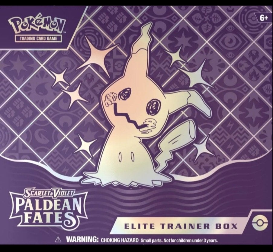 Paldean fates etb, premium collection box en blisters, Ophalen, Nieuw
