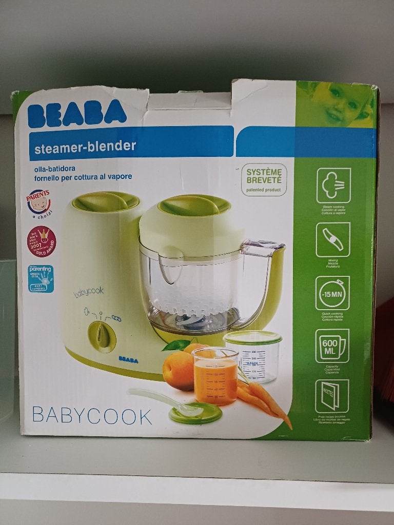 Babycook, Enlèvement, Utilisé, Fonction vapeur, Préparateur de repas pour bébé