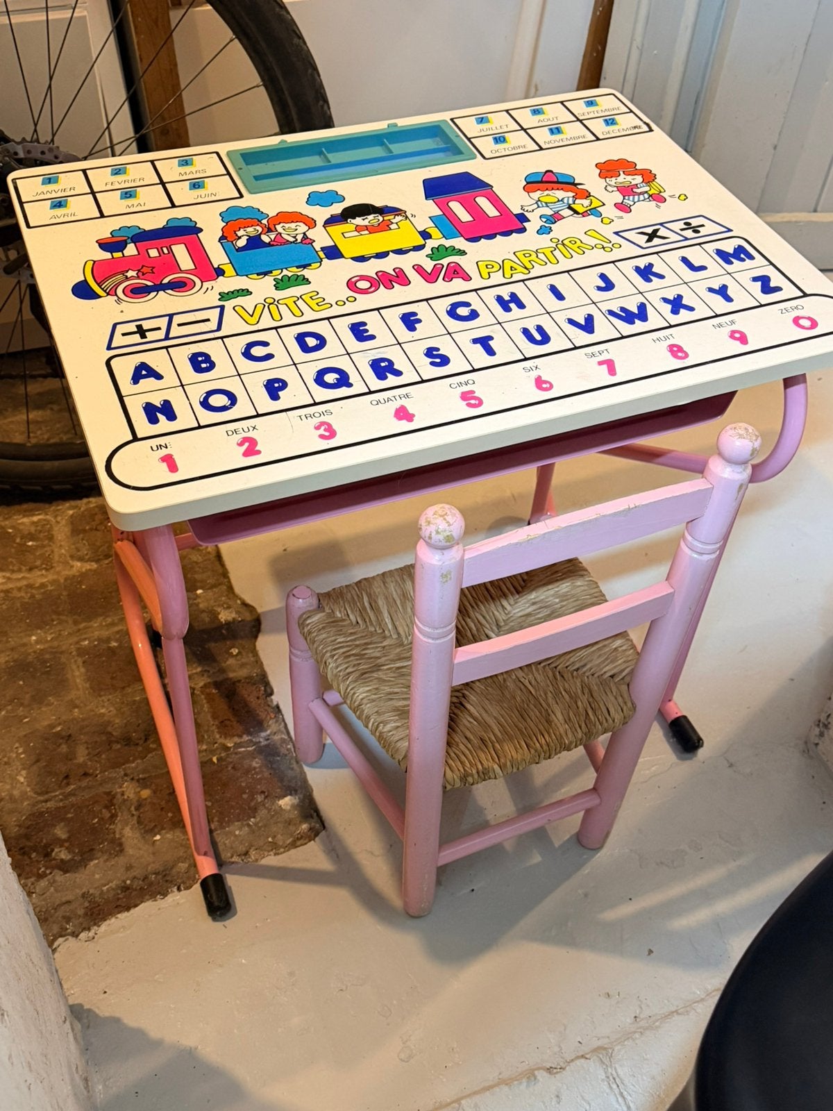 Bureau enfant, Maison & Meubles, Bureaux, Rose, Enlèvement, Utilisé, Bureau enfant