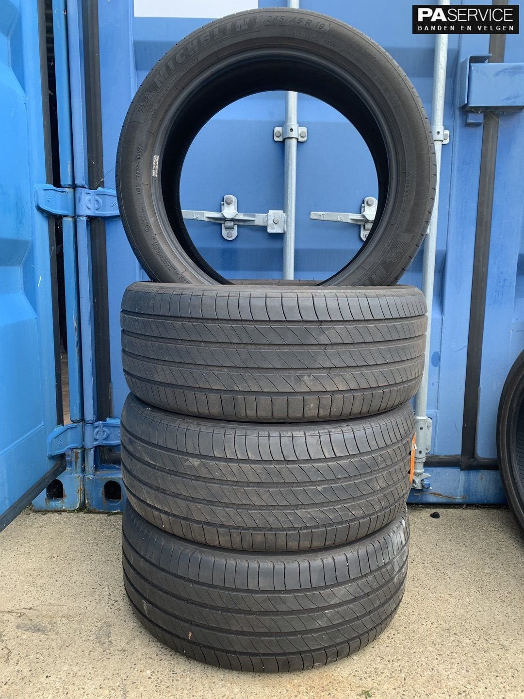 4x Michelin 245 45 19 Zomerbanden met 5.8 en 5,5 mm, Autos : Pièces & Accessoires, -, Utilisé, -, Jante(s)