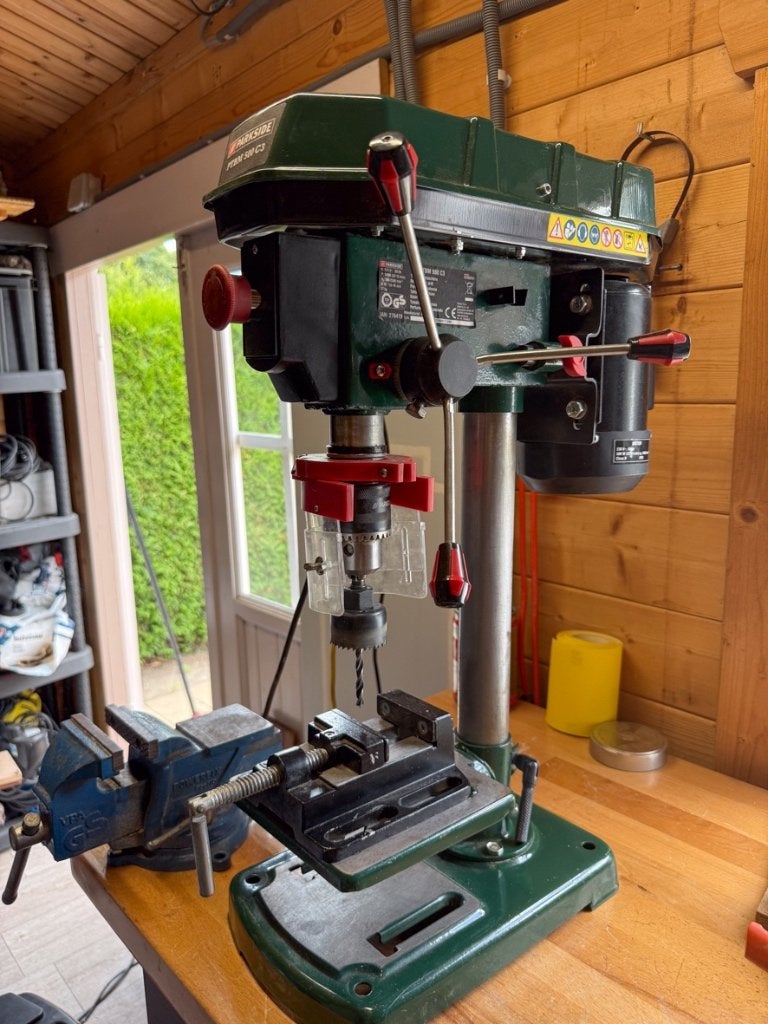 kolomboormachine Pakside PTMB 500 C3, Doe-het-zelf en Bouw, Gereedschap | Boormachines, Ophalen, Gebruikt, 400 tot 600 watt, Kolomboormachine